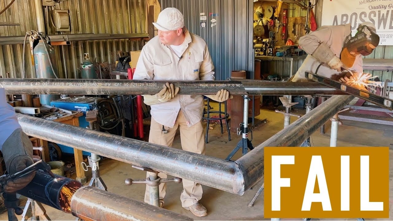 WORKING IN THE WELDING SHOP (FAB TIPS, TACK TIPS, FAILS) YouTube