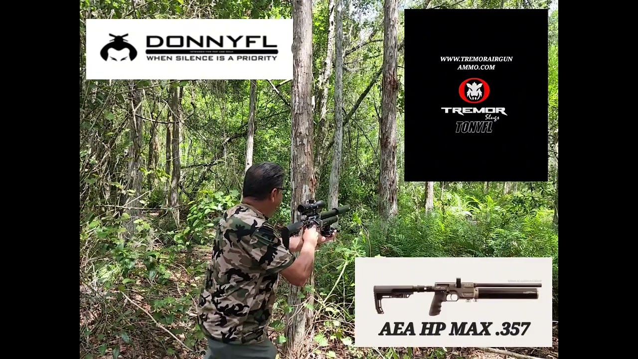 AEA HP MAX in .357cal Compact Truck Hunter Bigbore, First Look, Ammo  Shoot-out, Pellets V.S. Slugs 