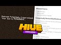 Things That Get You Banned on The Hive... (Minecraft Bedrock)