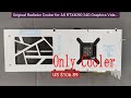 Original Radiator Cooler for AX RTX4090 24G Graphics Video Card wi... — Best Deal 2026 | Shop Now!