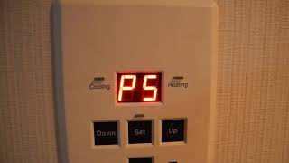 LO P5 on your Air Con controller