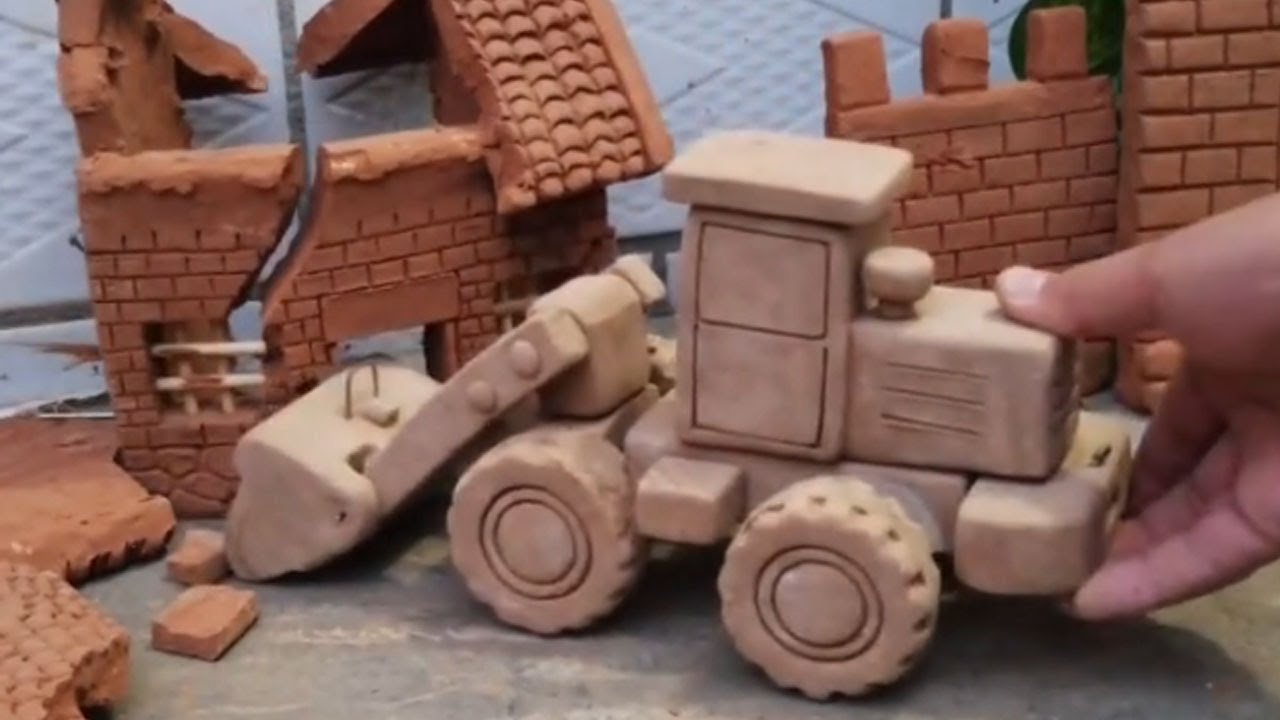 DIY 2021Mini tractor in mud The Best Funny Tractor & Car Video For
