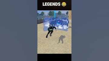 Normal Players Vs Legends Using Gloo Wall 😂 Garena Free Fire