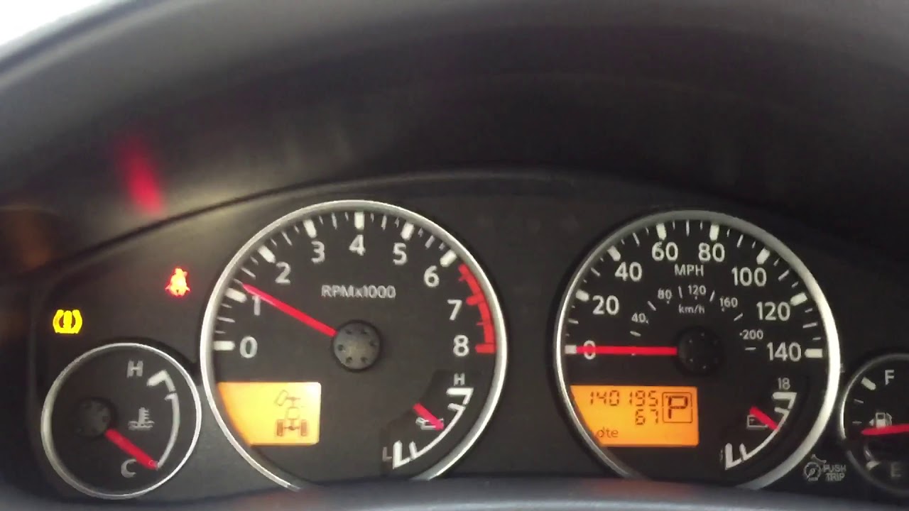2008 pathfinder tpms and security light youtube 2008 odyssey tpms light