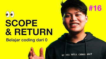 Scope & return | Belajar coding dari 0