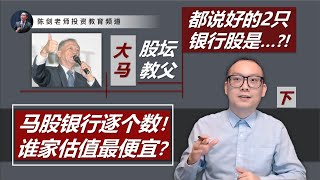 对比过马股所有大银行的估值后，我们终于明白了为什么冷眼先生会“钦点”这2个银行股！（下）