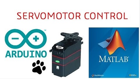 Control De Servomotor Con Matlab Arduino