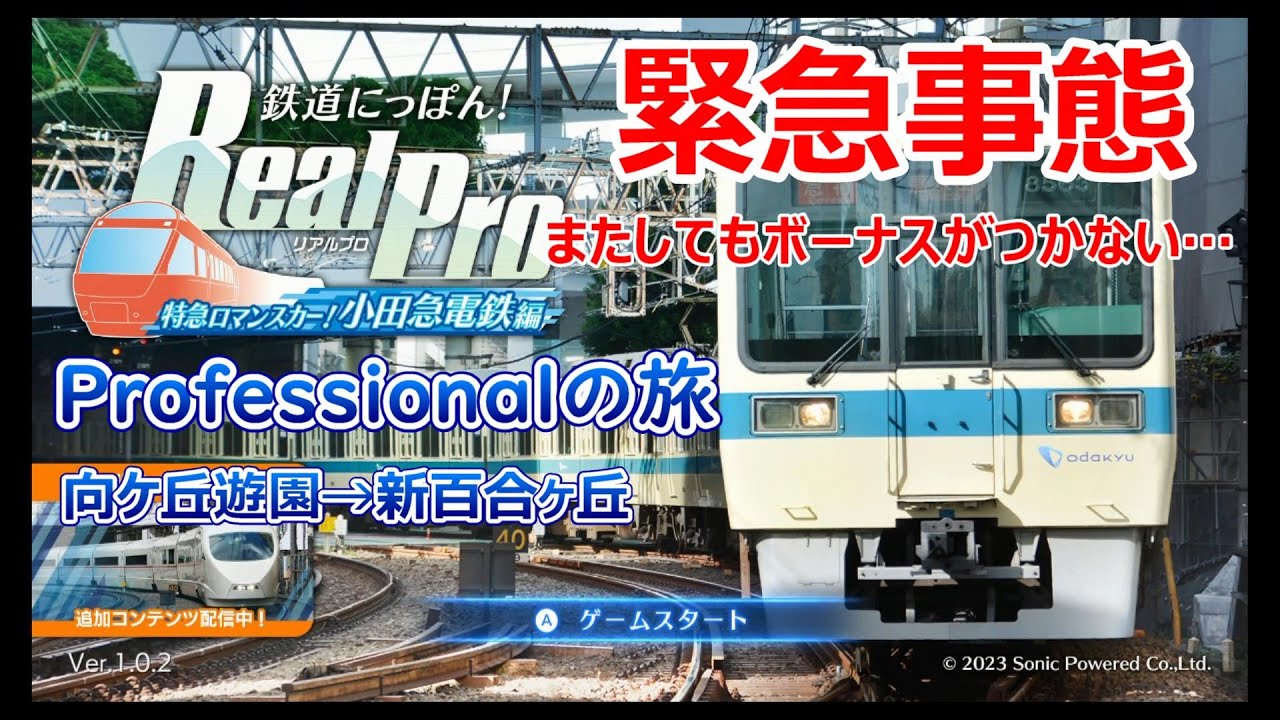 鉄道ニッポン RealPro 特急ロマンスカー！小田急電鉄編 ２本 カード２枚 鉄道にっぽん！RealPro 特急ロマンスカー！小田急電鉄編 | Nintendo