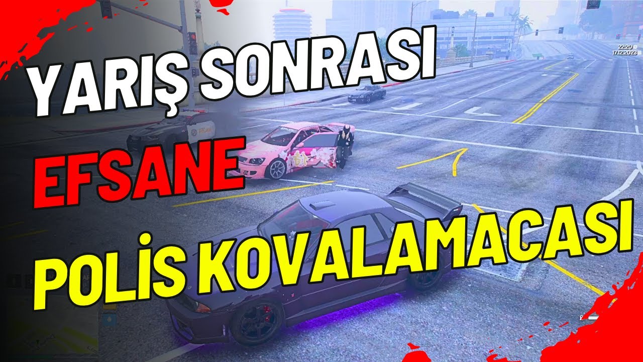 YARIŞ SONRASI EFSANE POLİSTEN KOVALAMACASI!! | NeoniX | GTA 5 ÇEKİLİŞİ | VENNY KESİT