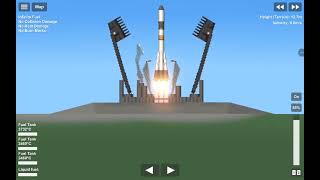 Progress-M1 1 launch Mir space station mission docking and part 63 to spaceflight simulator