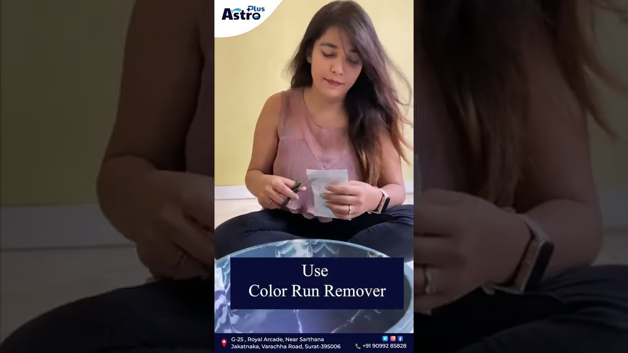 Astro Plus Color Run Remover Powerful Color Bleed Eliminator Stain