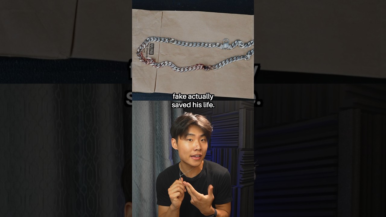 His Fake Jewelry Saved His Life #shorts