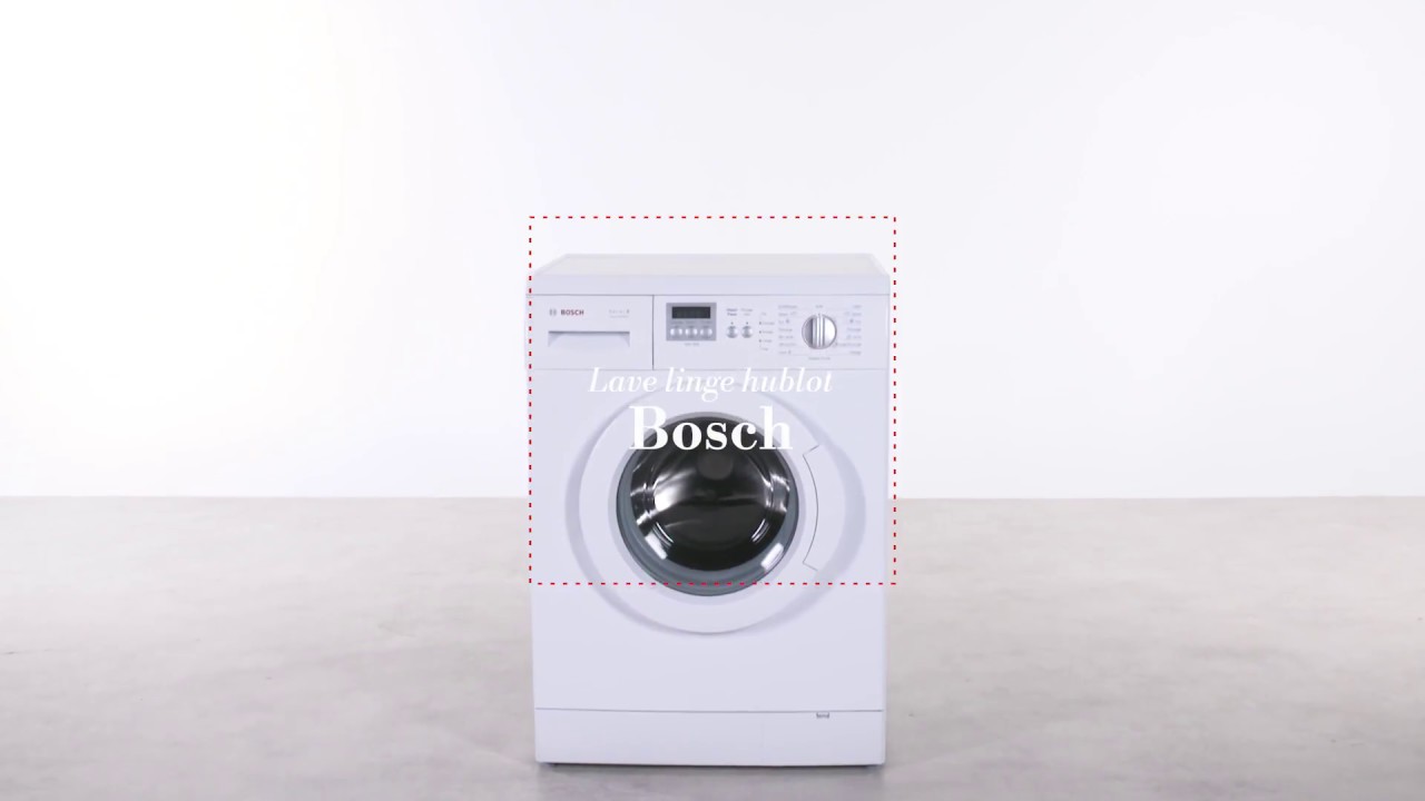 Lave-linge hublot Bosch