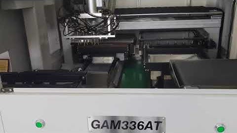 Genitec router machine with auto loading/discharging function GA336AT