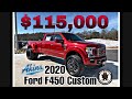 2020 Akins Ford F450 Platinum Reserve Edition Wild Willies Custom Leveled Dually American Force
