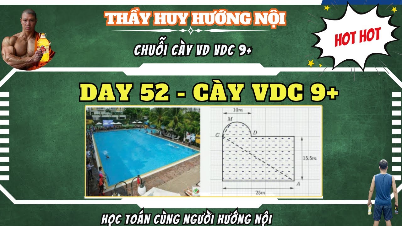 DAY 52 - TUYỂN CHỌN CÁC BÀI TOÁN THỰC TẾ VD VDC SIÊU HAY