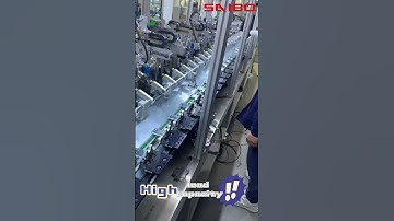 SAIBO Vertical Conveyor with Two Parallel Curved Rail