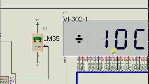 Digital Thermometer with LM35 and PIC16F88