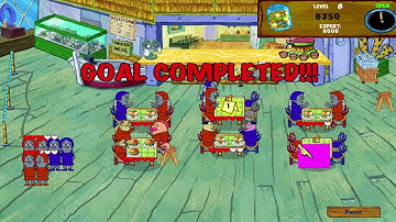 SpongeBob Diner Dash 2: Two Times the Trouble - Level #8 - Quillbacks