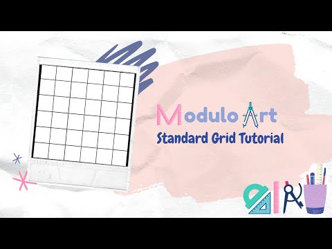 Video: Hoe maak je een vierkant raster?