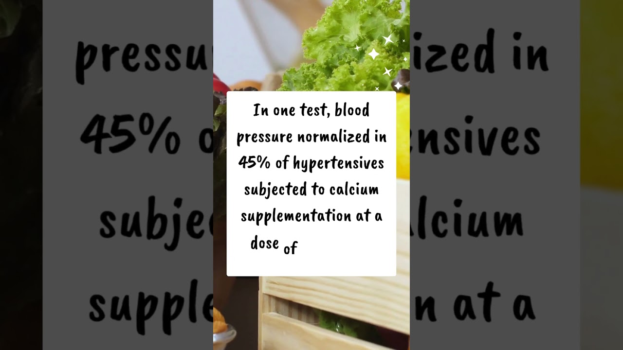 Treating high blood pressure with food 