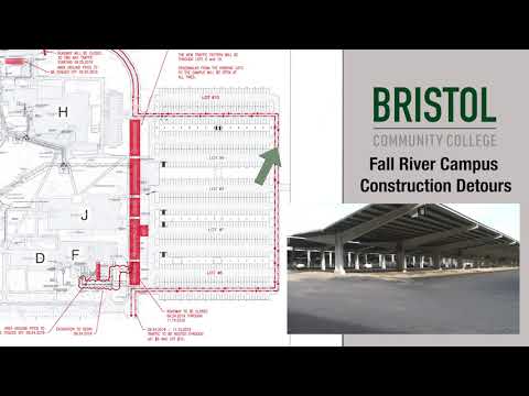 Bristol Community College Fall River Campus Construction Detours