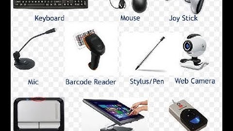 Computer science classes (Input devices)unit -101 part -2