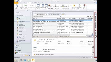 Dynamics CRM 2011 - NextGen Outlook Client