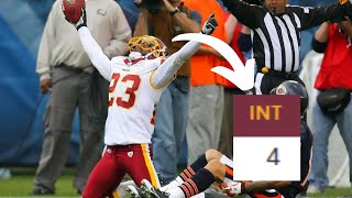 NFL Most Interceptions in a Game by One Player