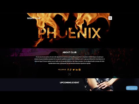 Night Club WordPress Theme by WT Website Template - 53593