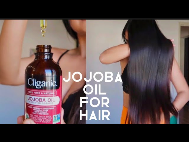 Cliganic Jojoba Oil for hair - Mamaghairtips 