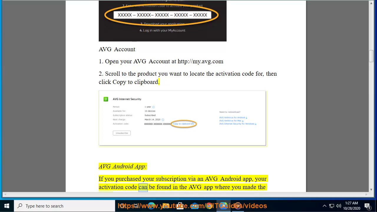 AVG Activation Code Free - wide 7