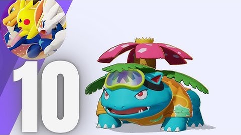 Pokemon Unite Mobile - Gameplay Walkthrough Part 10 - Beach Style Venusaur (Android, iOS)