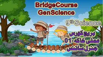 Bridge Course | 9th Science | Urdu Medium | Activity No.#01 | 2022-2023