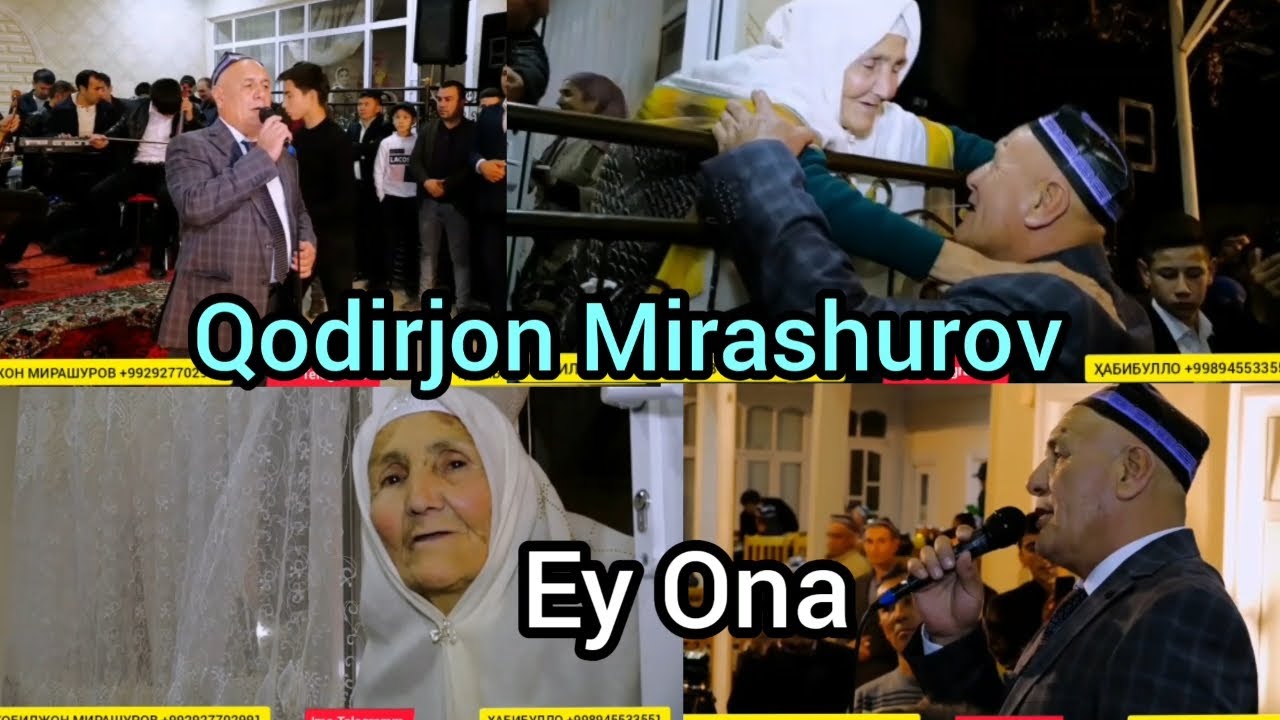 Ey Ona Qodirjon Mirashurov jonli ijro Farg‘ona viloyatida