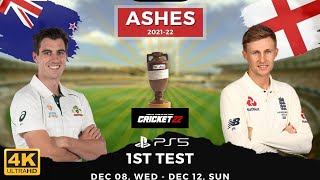 Australia vs England | Cricket 22 Gameplay | PS5 4K HDR | The Ashes screenshot 1