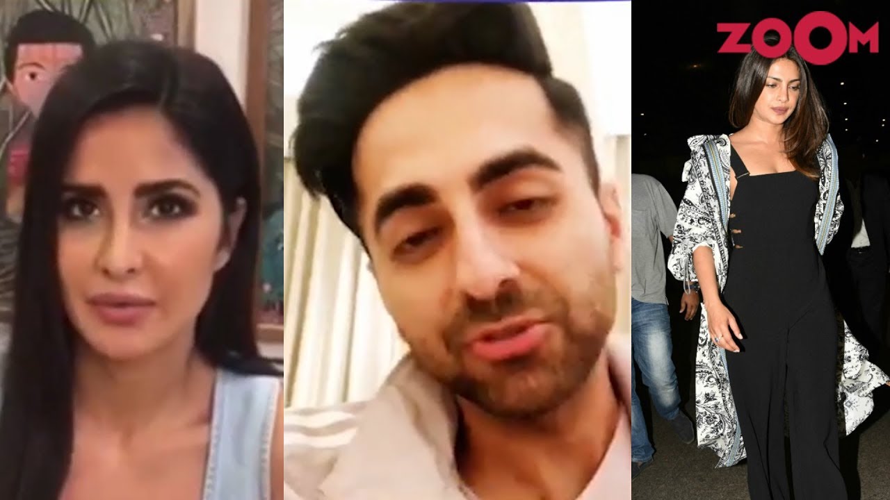 Katrina, Ayushmann SUPPORTS Sonam and Dulquer | Priyanka Chopra returns to India | Insta Zoom ayushmann khurrana parents