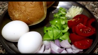अंडे की जबरदस्त रेसिपी ।। स्पेशल आमलेट ||  Egg Omelette Recipe With Bun
