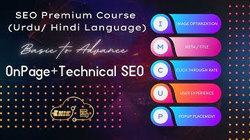 SEO Course Part 14: Technical SEO Tutorial | Image Optimization | Urdu/ Hindi #seo