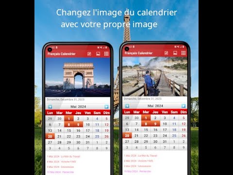 Französischer Kalender 2024
