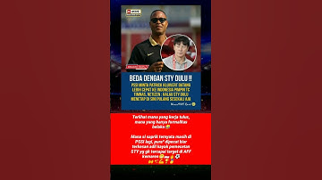 SHIN TAE YONG VS PATRICK KLUIVERT