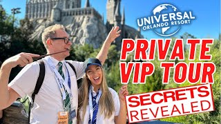 We Did A UNIVERSAL STUDIOS ORLANDO VIP TOUR We Show You EVERYTHING They Provide *HINT* It's A LOT