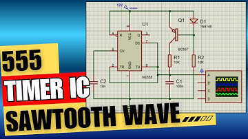 Creating a Sawtooth Wave with 555 Timer IC: Easy Circuit Design!