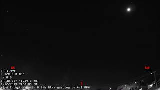 Abilene TX 24 Hour Time Lapse - 20190112 Saturday South