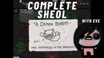 Complete Sheol with Eve - The Binding of Isaac: Eternal Edition! Wrath of the Lamb v1.666