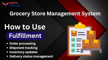 Fulfillment | Grocery Store Management System