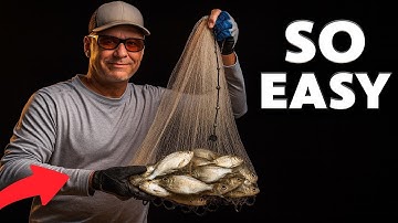 How to Throw a Cast Net Without Getting Wet
