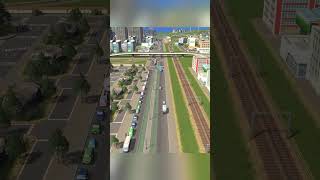 High Density Buildings Generate High Traffic in Cities: Skylines! #shorts
