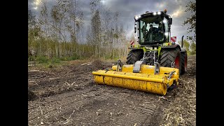 MeriCrusher working in forestry, agriculture, construction and road maintenance