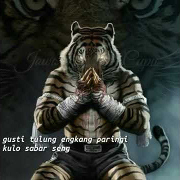 Story WA . Kata' Jawa . Macan Putih